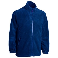 Fleece vest blauw