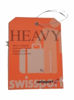 Heavy tag, in size 80 x 110 mm