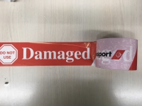 Damaged tap